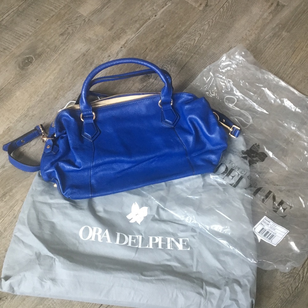 Ora Delphine Royal Blue Satchel